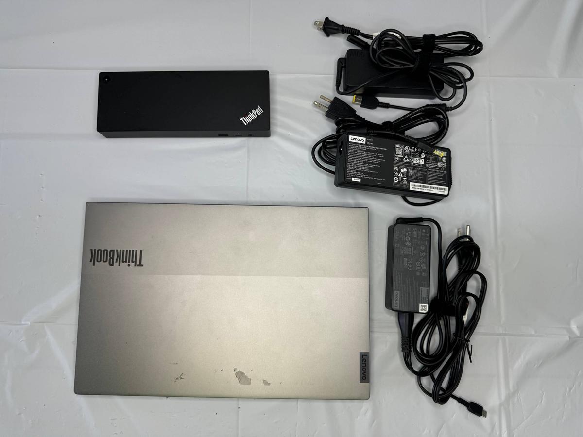 Lenovo Thinkbook 15 G4 ABA Laptop, Lenovo ThinkPad 40AN Thunderbolt 3 Dock Gen2
