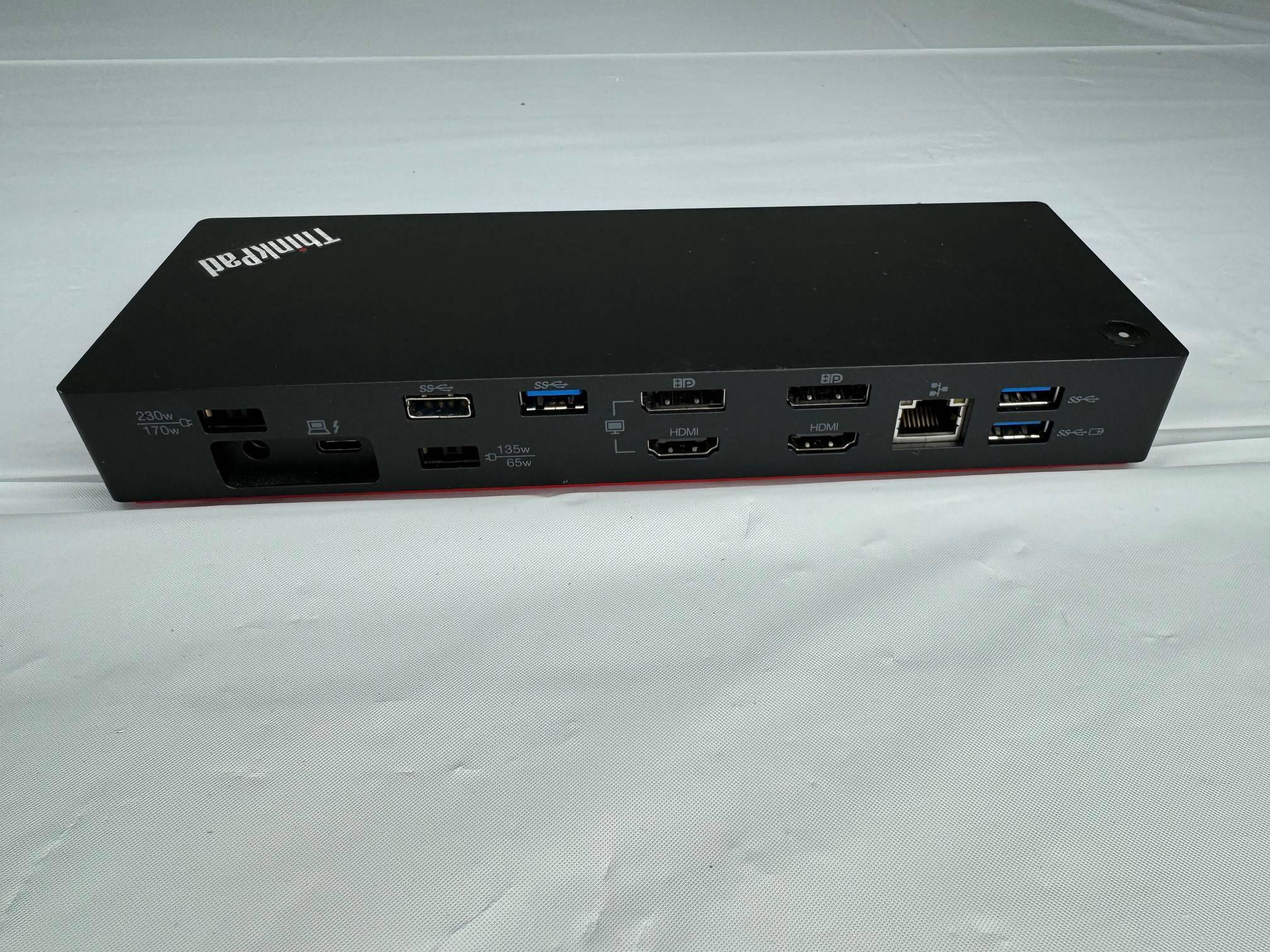 Lenovo Thinkbook 15 G4 ABA Laptop, Lenovo ThinkPad 40AN Thunderbolt 3 Dock Gen2
