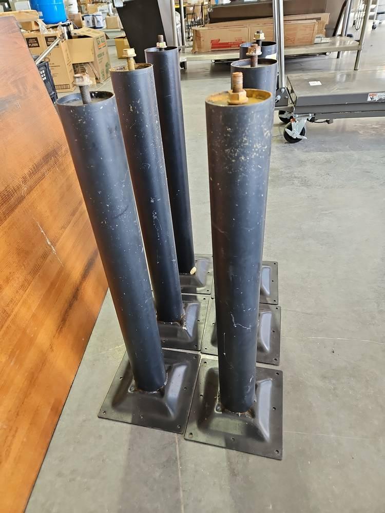 (6) Metal Table Bases