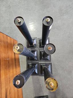 (6) Metal Table Bases