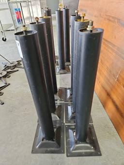 (6) Metal Table Bases