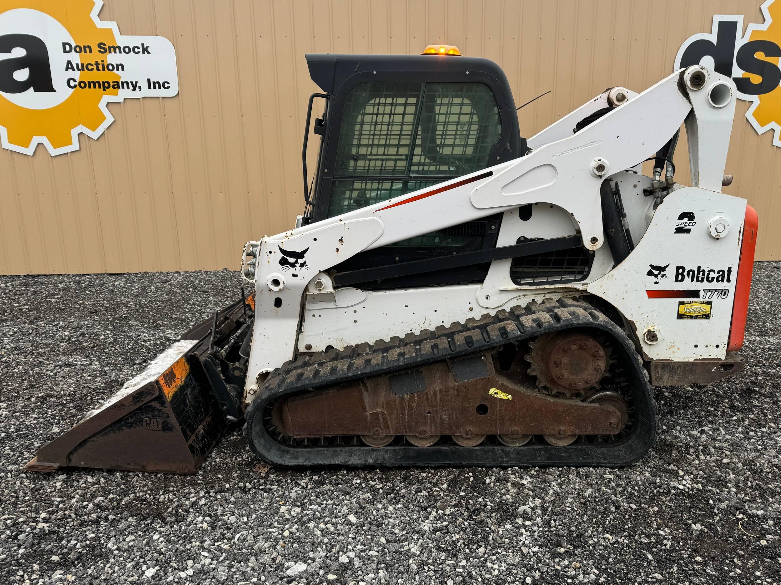 2014  Bobcat  T770  Rubber Track Skid Loader