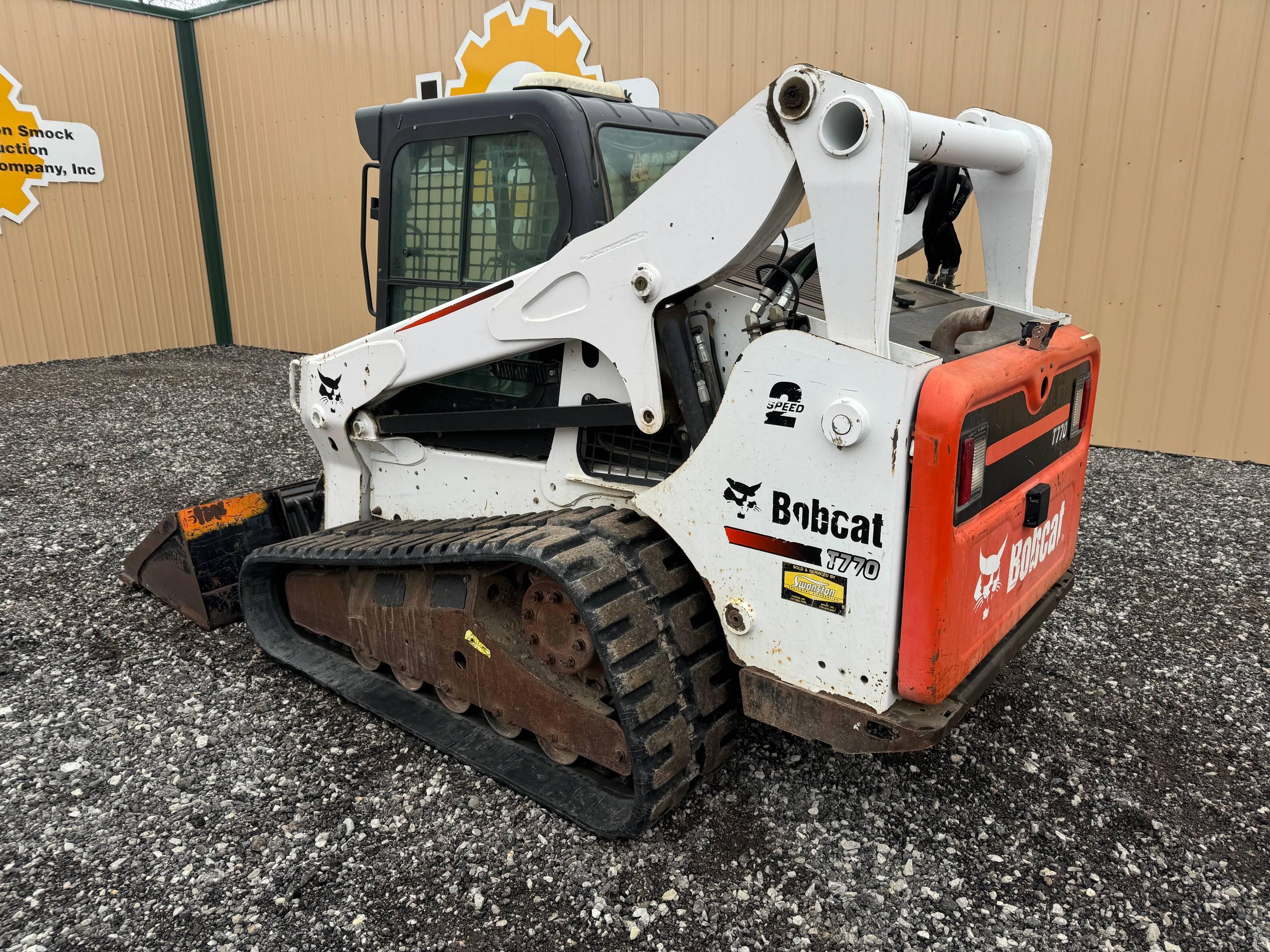 2014  Bobcat  T770  Rubber Track Skid Loader