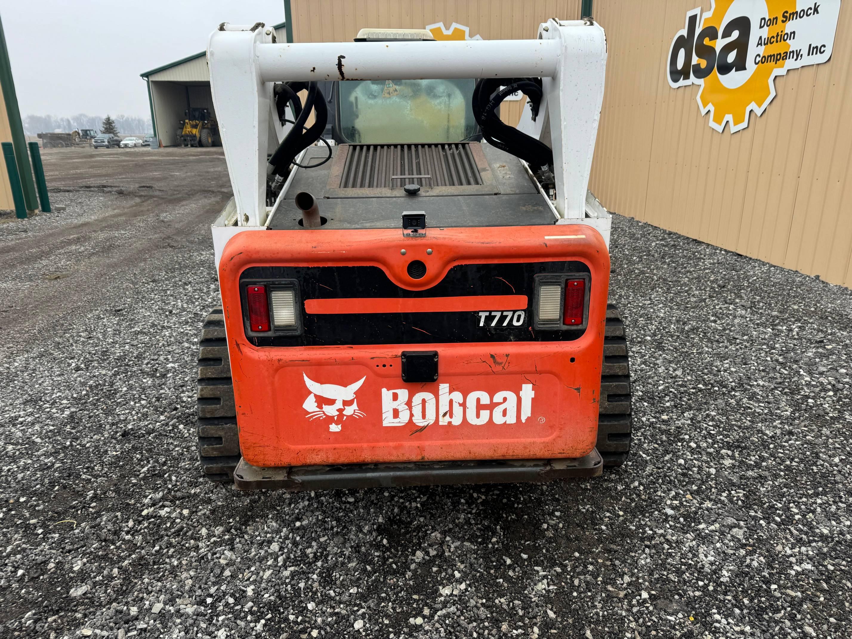 2014  Bobcat  T770  Rubber Track Skid Loader