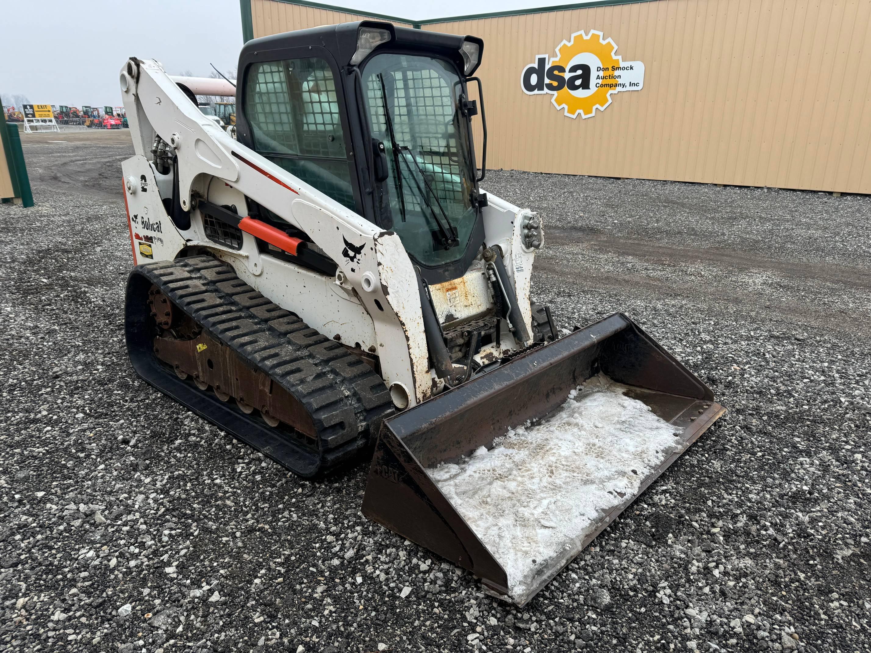 2014  Bobcat  T770  Rubber Track Skid Loader