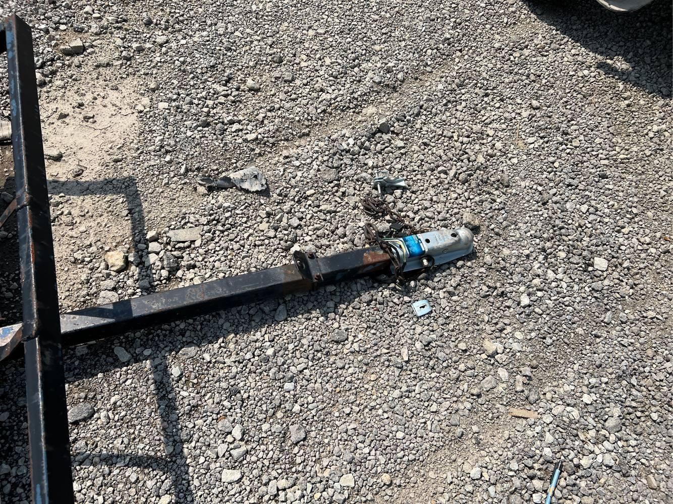 Homemade Single Axel Mower Trailer