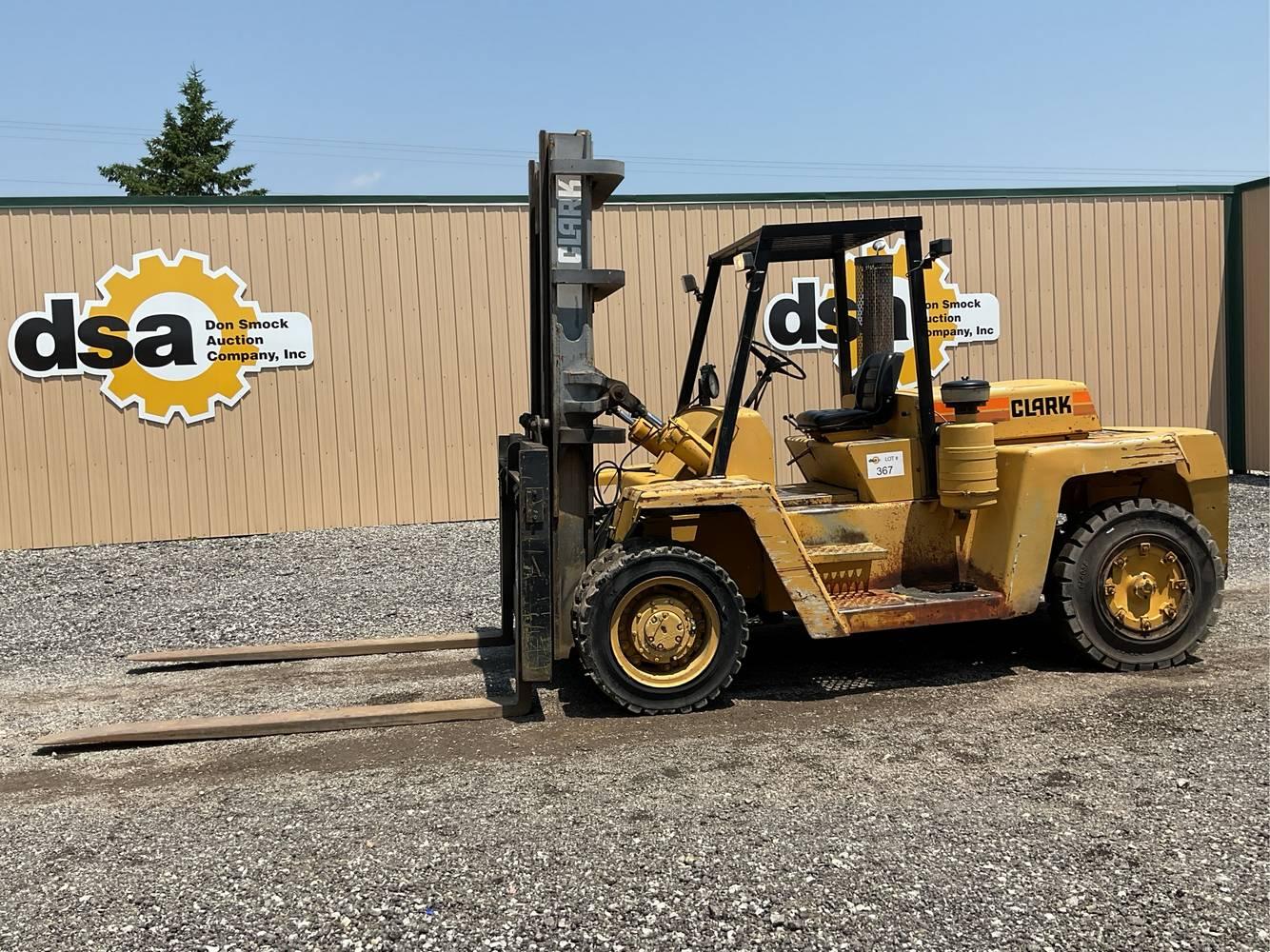 Clark  C500YS 25,000#  Rough Terrain Forklift