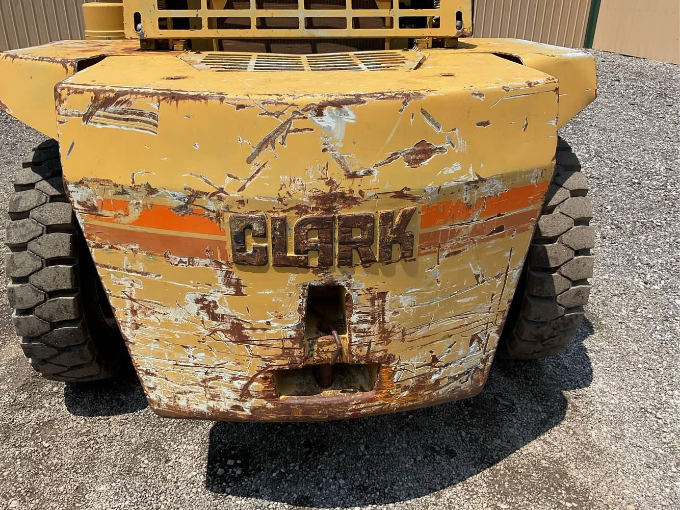 Clark  C500YS 25,000#  Rough Terrain Forklift