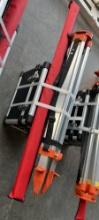 Unused HW12Rotary Level Laser, with Tripod, Measuring Stick