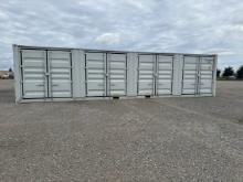 40' Four Side Door Shipping Container