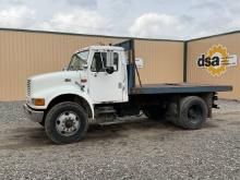 1996 International 4900 Flatbed Truck