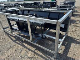Unused 84” JCT Skid Loader Snow Plow