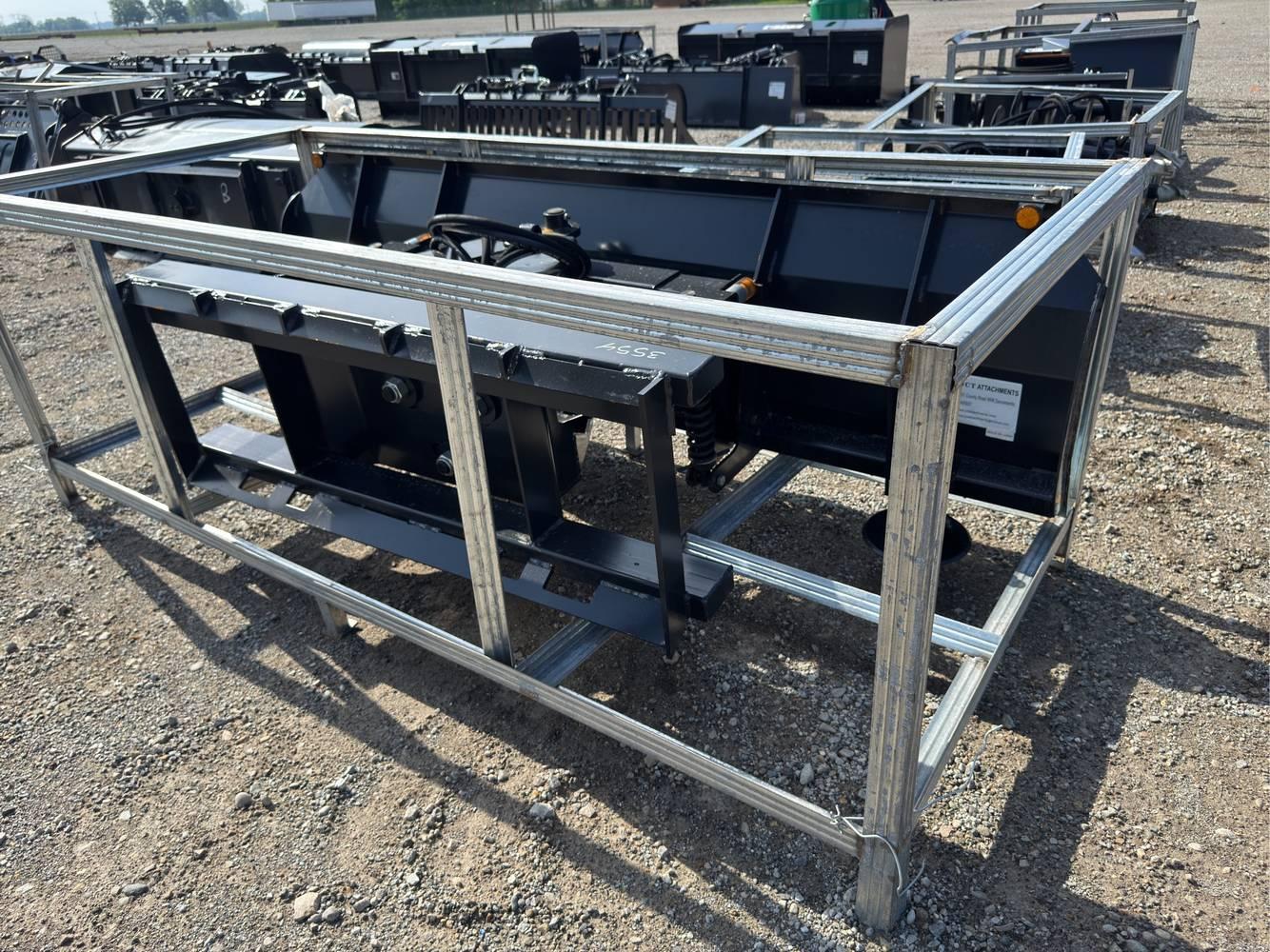 Unused 84” JCT Skid Loader Snow Plow
