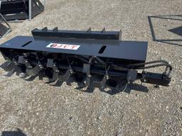 Unused 72” JCT Skid Loader Rototiller