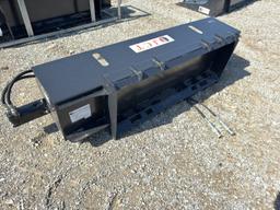 Unused 72” JCT Skid Loader Rototiller