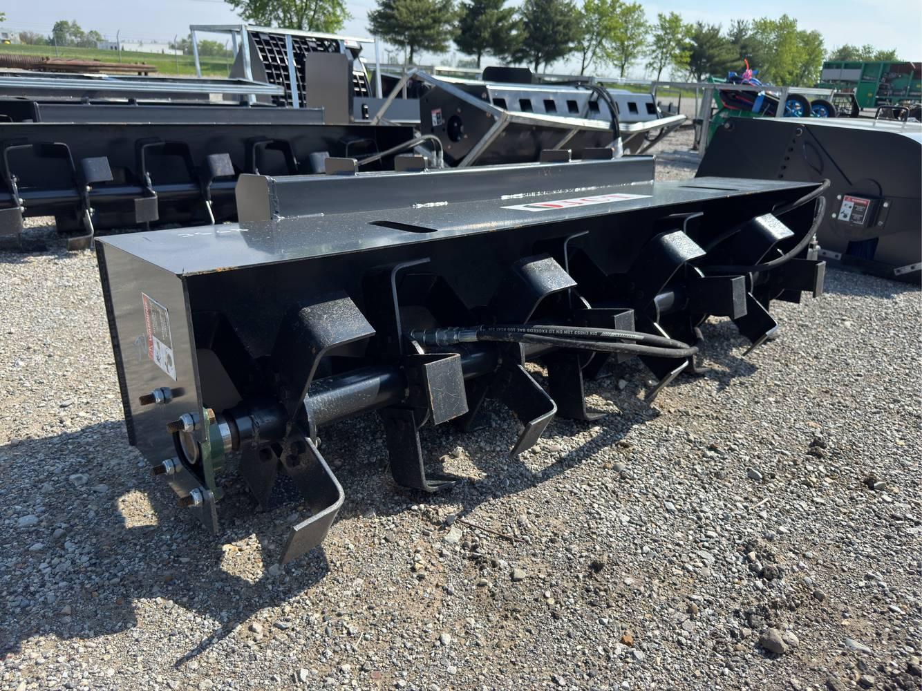 Unused 72” JCT Skid Loader Rototiller
