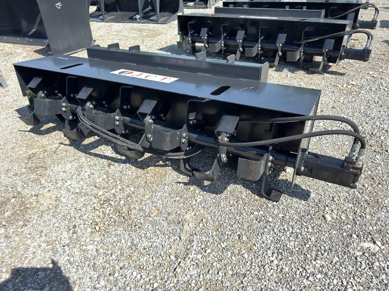 Unused 72” JCT Skid Loader Rototiller