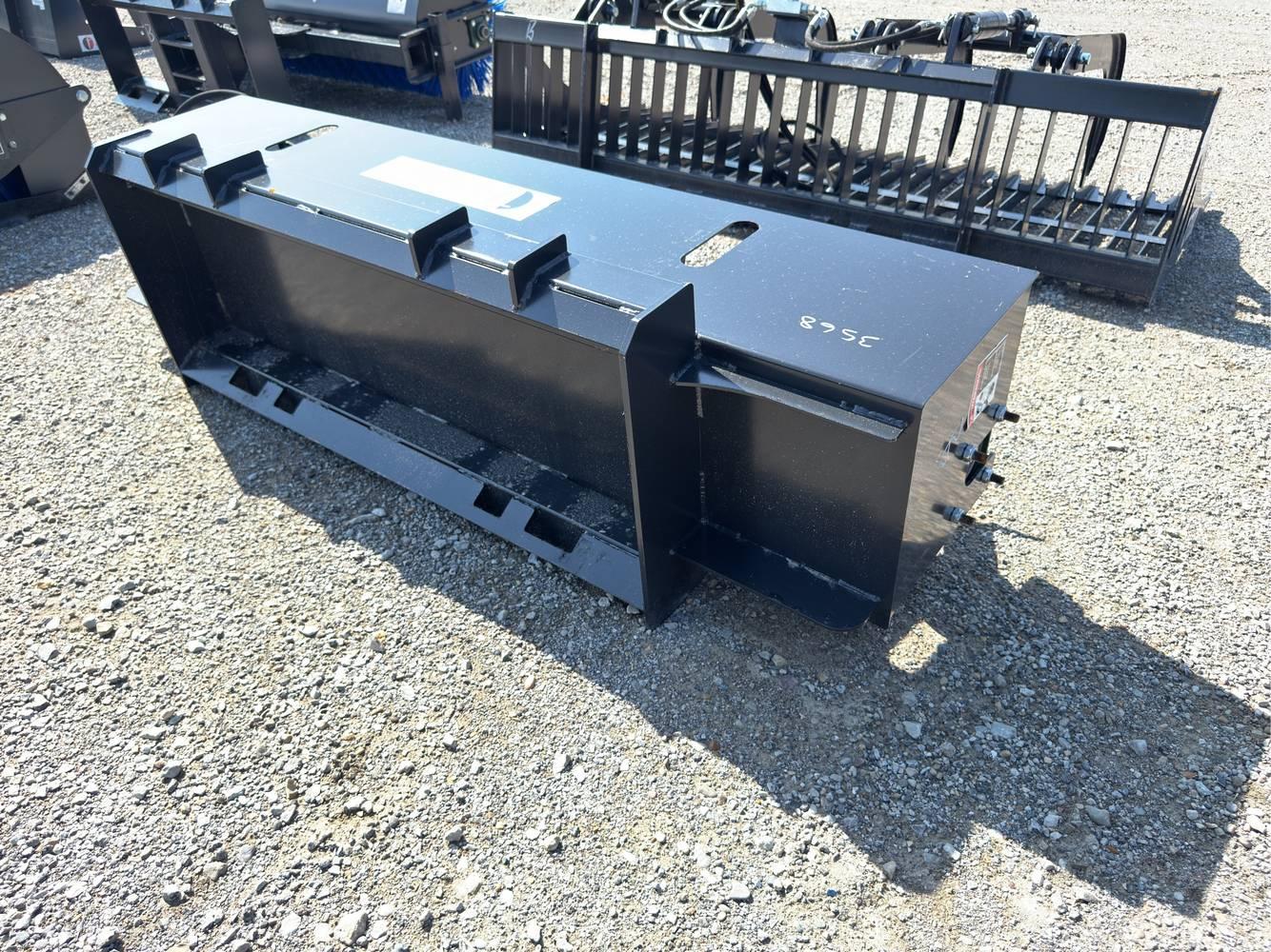 Unused 72” JCT Skid Loader Rototiller