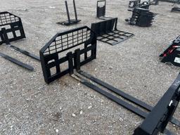 Unused 60” Pallet Forks