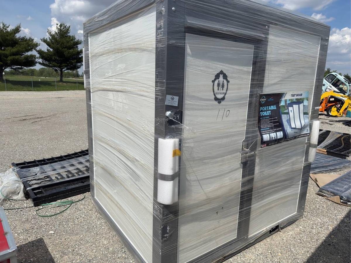 Unused Chery Toilet Shower Container
