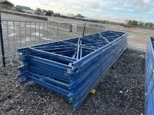 (10) 22’ x 48” Pallet Racking Legs