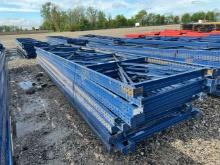 (10) 22’ x 48” Pallet Racking Legs