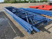 (10) 22’ x 54” Pallet Racking Legs