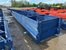 (10) 22’ x 54” Pallet Racking Legs