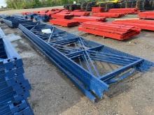 (4) 22’ x 48” Pallet Racking Legs