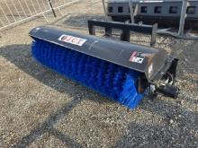 Unused 72” JCT Skid Loader Broom