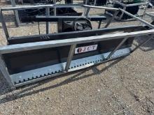 Unused 84” JCT Skid Loader Snow Plow