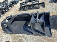 Unused 84” JCT Smooth Grapple Bucket