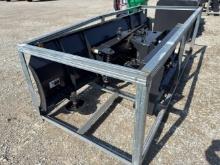 Unused 84” JCT Skid Loader Snow Plow