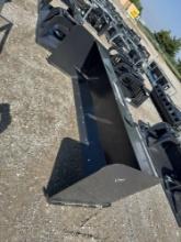 Unused 84” JCT Skid Loader Snow Push Box