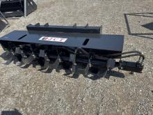 Unused 72” JCT Skid Loader Rototiller