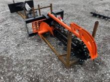 New Unused 2025 GIYI  GU-D39F Skid Loader Trencher