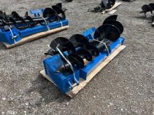 New Unused 2025 Captok  Skid Loader Post Hole Auger