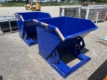 Unused Concrete Dumpster