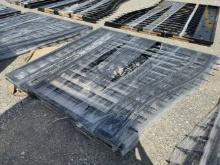Unused 14' Metal Plant Gates