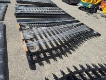 Unused 20' Metal Fence Gates