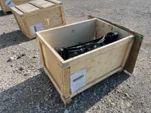 Unused 35” Mini Walk Behind Skid Steer Bucket