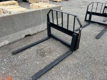 Unused 48” Tomahawk Skid Loader Pallet Forks