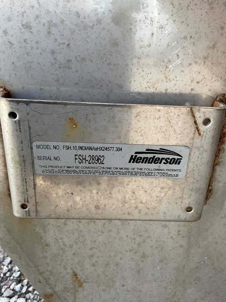 2011 Henderson FSH 10' Salt Spreader