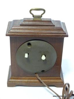 SETH THOMAS ELECTRONIC ALARM CLOCK. MEASURES 7"T X 5.25"W