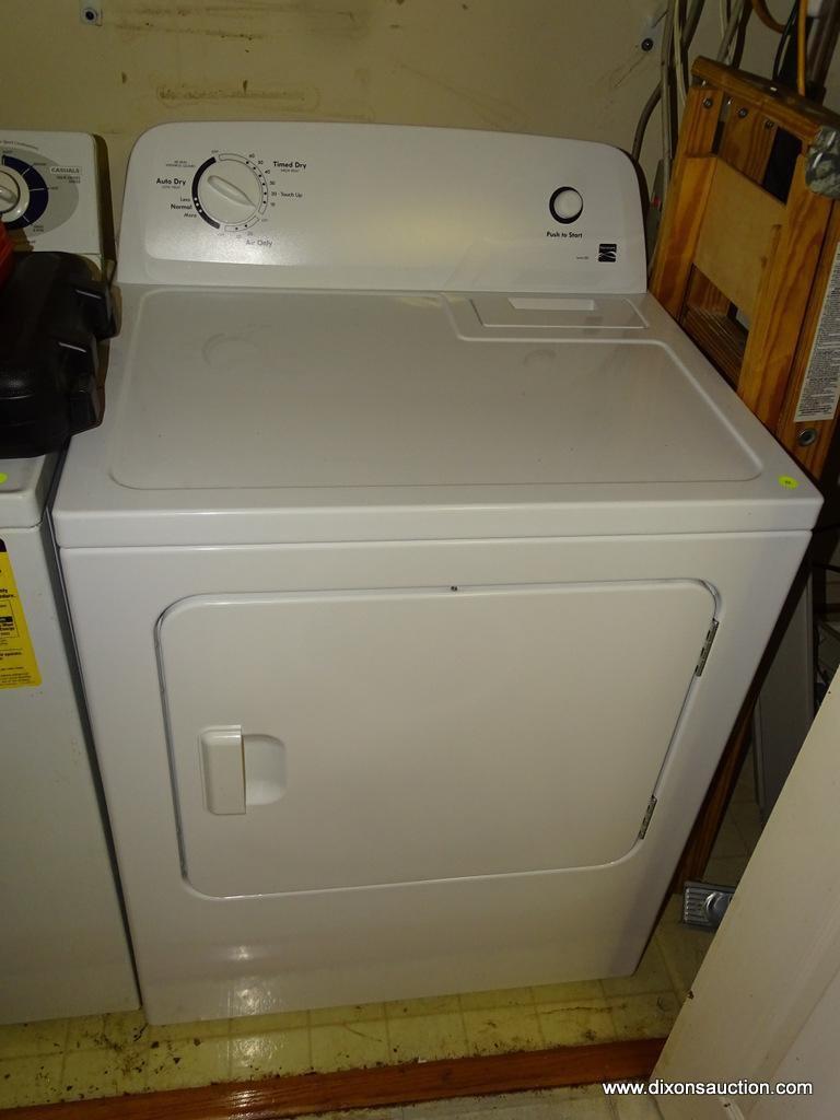 (K) KENMORE SERIES 100 DRYER. MODEL 110.60222511: 29"x25"x43"