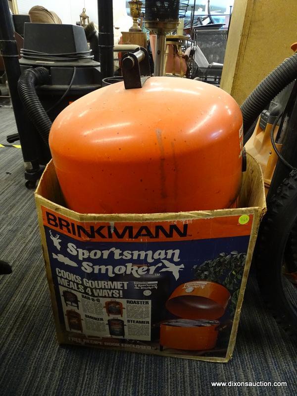 BRINKMANN SPORTSMAN SMOKER; IN ORIGINAL BOX. Proxibid
