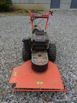 DR ALL TERRAIN MOWER;DR ALL-TERRAIN FIELD AND BRUSH WALK BEHIND MOWER WITH 15 HP KAWASAKI FH451V