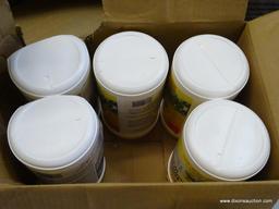 CLEAN CUT WIPES; LEMON SCENT DISINFECTING WIPES. 6 TUBS, 200 WET WIPES IN EACH, 1,200 TOTAL WIPES.