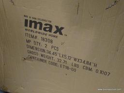 IMAX WORLDWIDE HOME WALL CLOCK; IMAX CORPORATION BRYAN MAP WALL CLOCK IN GRAY. ITEM NO. 18308. NEW