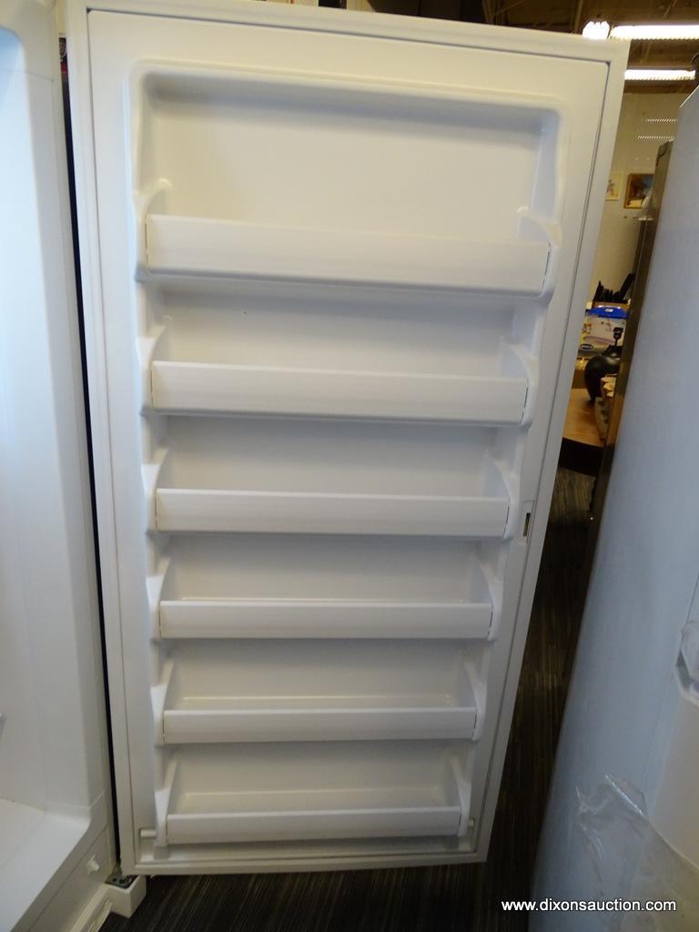 FRIGIDAIRE 20.2-CU FT FROST-FREE UPRIGHT FREEZER ENERGY STAR. CREATE MORE SPACE FOR YOUR GROCERIES